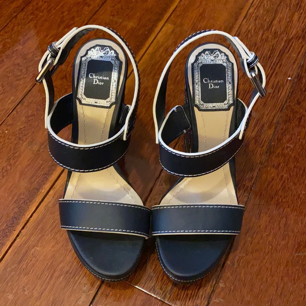 Dior Wedge Sandal Size 34